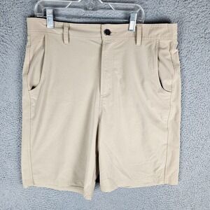 Free Fly Performance Chino Shorts Mens 32 Stretch Pockets Hiking Fishing